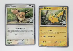 Pokemon TCG: 2025 Holiday Calendar - 8 Promo Cards, 2 Coins, 2 Sticker Sheets NM - Image 3