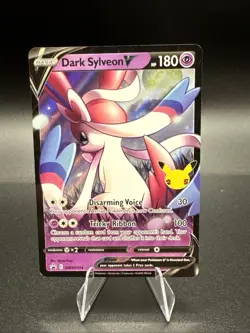 Dark Sylveon v SWSH134 25th Anniversary Celebrations Promo Card - Image 1