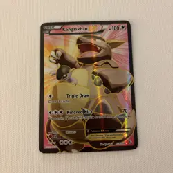 Pokemon TCG Kangaskhan EX Flashfire Full Art Holo Ultra Rare Card 103/106 - Image 1