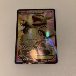 Pokemon TCG Kangaskhan EX Flashfire Full Art Holo Ultra Rare Card 103/106 - Image 4