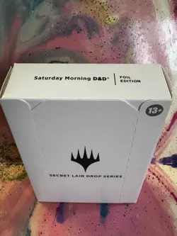 MTG SECRET LAIR DROP SATURDAY MORNING D&D FOIL SEALED - Image 1