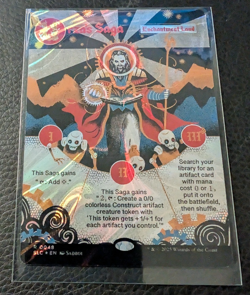MTG Urza's Saga - An Encyclopedia of Magic - NM Near Mint Halo Foil - Image 1