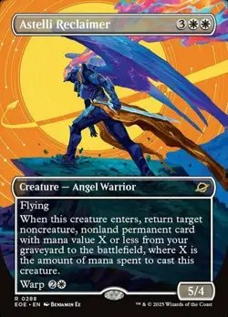 x1 Astelli Reclaimer - Borderless R MTG Edge of Eternities M/NM, English - Image 1