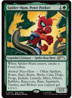 MTG - NM - Spider-Ham, Peter Porker - Play Promo - Marvel's Spider-Man - Image 1
