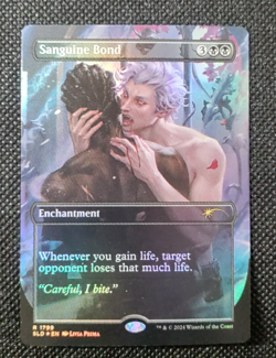 MTG Sanguine Bond RAINBOW FOIL Secret Lair x Astarion's Thirst 1799 NM - Image 1
