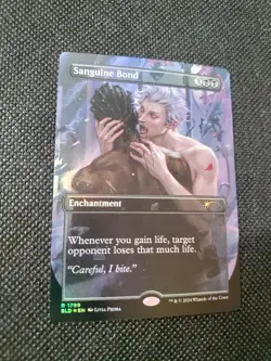 MTG Sanguine Bond RAINBOW FOIL Secret Lair x Astarion's Thirst 1799 NM - Image 2