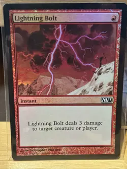 Lightning Bolt Foil LP M11 MTG - Image 1