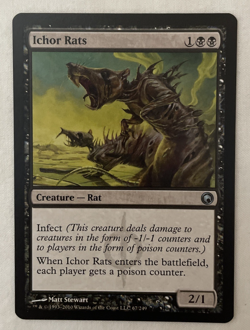 1x Ichor Rats Scars of Mirrodin MTG Magic the Gathering NM - Image 1
