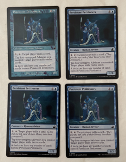 4x Persistent Petitioners Ravnica Remastered MTG Magic the Gathering NM - Image 1