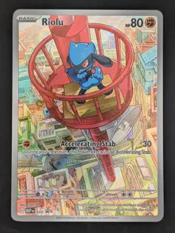 2025 Pokemon Mega Evolutions Promo Holofoil Riolu #10 - Image 1
