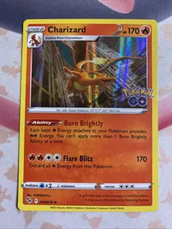 Charizard 010/078 - Pokemon GO Holo (NM) - Image 1