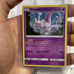 Pokemon Mewtwo SM77 Holo Black Star Promo Pokemon Sun & Moon Promos LP/NM - READ - Image 2