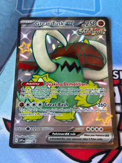 Pokemon TCG: Scarlet & Violet Promo - SVP072 - Great Tusk Ex - Image 1