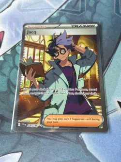 Pokemon TCG - Jacq 236/198 Scarlet &Violet - Full Art Holo - NM - Image 1