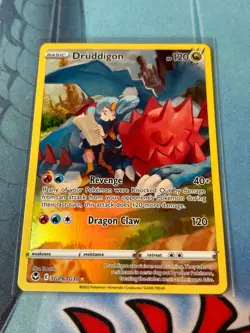 Pokemon Druddigon TG09/TG30 - Silver Tempest Trainer Gallery - NM - Image 1
