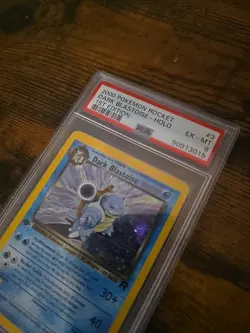 Pokemon 2000 Team Rocket 1st Edition HOLO Dark Blastoise PSA 6 Excellent/MINT - Image 5