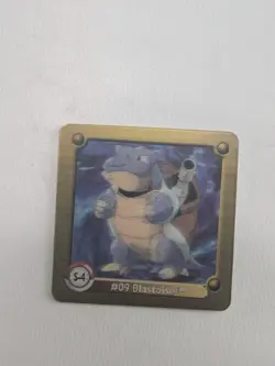 1999 Pokemon Action Flipz Blastoise Series One 3-D Chase #S-4 - Image 1