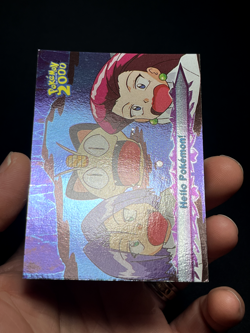 Topps Pokemon The Movie 2000 silver holo foil #56 Hello Pokemon! - Image 2