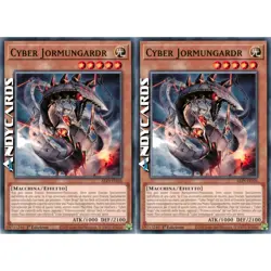 CYBER JORMUNGARDR 2x • Comune • ALIN IT026 • 1Ed • Yugioh! • ANDYCARDS - Image 1