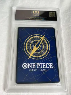 One Piece Nami OP01 Card Mana Grading 10 Gem Mint Gold Signature Goddess Story - Image 2