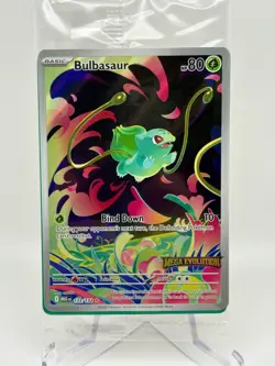 Bulbasaur - Mega Evolution SEALED STAMPED Pokemon Promo Card - Image 1
