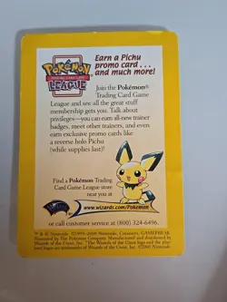 Pokemon Neo Discovery The Secrets Of The Unown Promo Card Heavily Played - Image 2