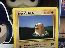 Pokemon TCG Gym Challenge - Brock’s Diglett #67/132 - Common Non Holo Card - Image 2