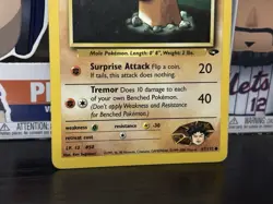 Pokemon TCG Gym Challenge - Brock’s Diglett #67/132 - Common Non Holo Card - Image 3