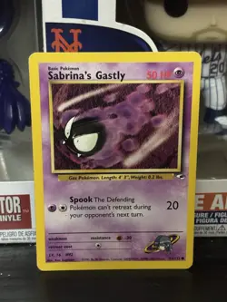 Pokemon TCG Gym Heroes Set - Sabrina’s Gastly #93/132 - Common Non-Holo Card - Image 1