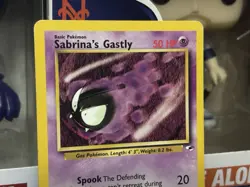 Pokemon TCG Gym Heroes Set - Sabrina’s Gastly #93/132 - Common Non-Holo Card - Image 2