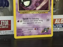 Pokemon TCG Gym Heroes Set - Sabrina’s Gastly #93/132 - Common Non-Holo Card - Image 3