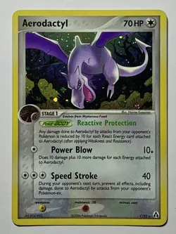 Aerodactyl 1/92 (LP) Holo Rare EX Series: Legend Maker 2006 Pokemon Card - Image 1