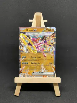 Pokemon TCG Hoopa EX Paradox Rift Holo Card 098/182 Double Rare - Image 1
