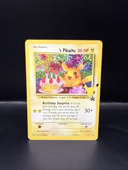Pokemon TCG Birthday Pikachu Celebrations Classic Collection Promo Card #24 - Image 3