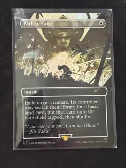 MTG Secret Lair Path To Exile FOIL Ghost Of Tsushima Single Card Presale - Image 1