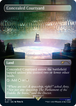 Magic the Gathering (MTG) Secret Lair x Doctor Who: The Dalek Lands (Foil) - Image 4