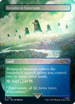 Magic the Gathering (MTG) Secret Lair x Doctor Who: The Dalek Lands (Foil) - Image 5