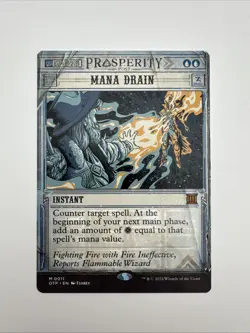 Mana Drain (Breaking News) MTG Outlaws of Thunder Junction NM - Image 1