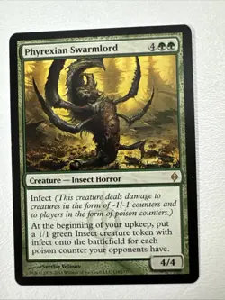 Phyrexian Swarmlord - Regular Rare #119 LP New Phyrexia MTG - Image 1