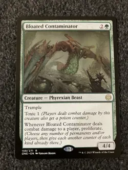 Magic The Gathering MTG - Bloated Contaminator - Phyrexia: All Will Be One - Image 1