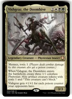 VISHGRAZ, THE DOOMHIVE Magic MTG Phyrexia: All Will Be One - Image 1