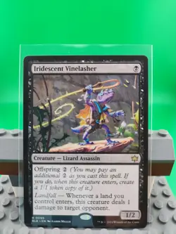 Iridescent Vinelasher Bloomburrow Magic The Gathering - Image 1