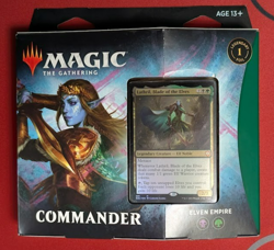 Sealed Commander Deck ELVEN EMPIRE Magic the Gathering Kaldheim MTG - Image 1