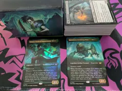 Death Toll Winter Modified Precon MTG EDH Commander Elf Deck Read Desc - Image 1