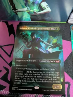 Death Toll Winter Modified Precon MTG EDH Commander Elf Deck Read Desc - Image 2