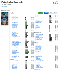 Death Toll Winter Modified Precon MTG EDH Commander Elf Deck Read Desc - Image 4