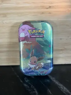 2019 Pokemon TCG: Kanto Friends Mini Tin Eevee - Sealed 820650101526 - Image 1