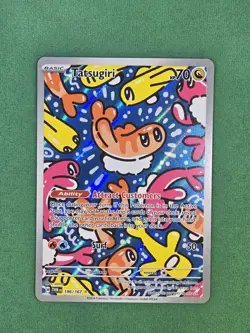 Pokemon TCG | Tatsugiri Illustration Rare | Twilight Masquerade | 186/167 - Image 2
