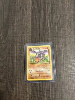 Pokemon TCG - Aerodactyl - 1/62 - Holo Unlimited - Fossil Unlimited [Near Mint] - Image 1