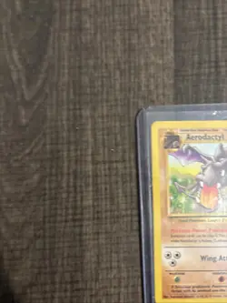 Pokemon TCG - Aerodactyl - 1/62 - Holo Unlimited - Fossil Unlimited [Near Mint] - Image 2